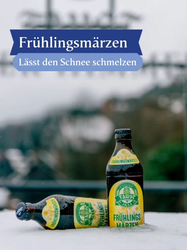 Auch wenn der Sonnenschein noch auf sich warten lässt, unser Frühlingsmärzen bringt schon jetzt Frühlingsstimmung zu euch nach Hause! 🪻🌷
Passend zur kommenden Osterzeit überzeugt es mit dezentem Hopfengeschmack und einer leuchtenden Kupferfarbe mit rötlichem Stich🐰🍺

Holt euch die Sonne aus der Flasche und genießt die frühlingshafte Erfrischung! ☀️🌷

#brauhausfaust #fruehling #schnee