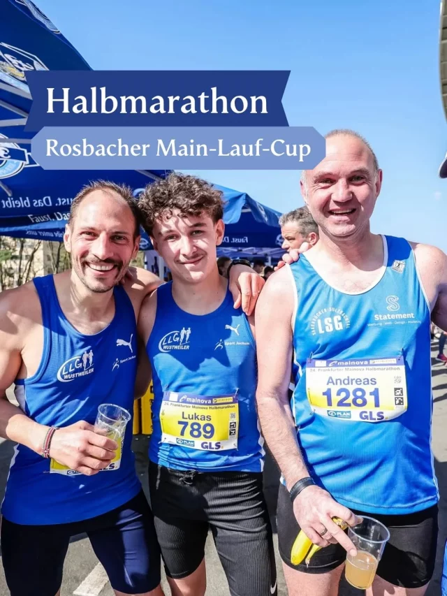 Am 22. März fiel der Startschuss für den Rosbacher Main-Lauf-Cup – und das direkt mit einem echten Highlight: Dem Frankfurter Mainova Halbmarathon. 🏃‍♂️🏃‍♀️
In nur 12 Stunden war das Event komplett ausgebucht und mit über 10.500 Finishern kamen so viele Läuferinnen und Läufer im Ziel an wie noch nie zuvor! 💪

Nach so einer starken Leistung durfte die Belohnung natürlich nicht fehlen – umso mehr freut es uns, dass wir mit unserem Bier für die passende Erfrischung sorgen konnten. 🍺

Wir sind stolz, Teil dieses einzigartigen Events zu sein und freuen uns schon auf die nächsten Läufe!

#faustbier #mainlaufcup #sponsor