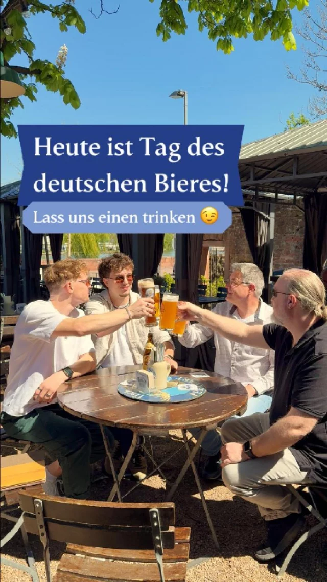 Heute ist der Tag des Bieres! Ein Grund mehr zum Anstoßen! 🍻 
Schicke das einem Freund, mit dem du einem trinken möchtest 😉
Gemeinsam feiert es sich besser 🫂

#brauerei #faust #bier #feiertag