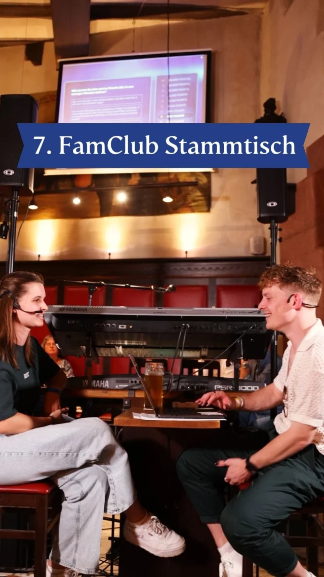 Bei unserem gestrigen 7. Stammtisch wurden wir im Gasthaus zum Riesen mit leckerem Essen und reichlich Bier versorgt.🍺
Hinzu kam eine mitreißende Ansprache von Johannes Faust und Livemusik der besonderen Art durch Achim Fischer.🎵
Wir freuen uns schon auf den nächsten Stammtisch zusammen mit euch! 🫶

#FamClub #Event #Brauerei #Bier