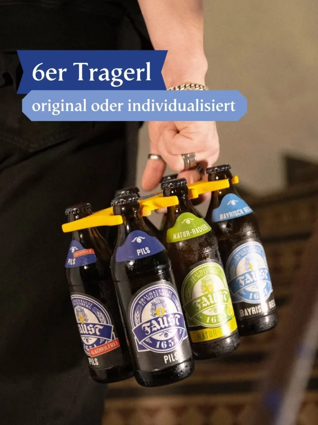 Mit unserem 6er Tragerl hast du deine Lieblingsbiere immer griffbereit – perfekt für unterwegs, den Feierabend oder die nächste gesellige Runde mit Freunden.

Klassisch mit unserem Original-Aufdruck oder personalisiert mit deinem Wunschnamen – so wird jedes Tragerl zum echten Hingucker. 🍺✨

Und natürlich ist es damit auch eine super Geschenkidee für alle Bierliebhaber! 🎁

Dein 6er Tragerl fehlt noch? Dann schau im Brauereiladen vorbei oder bestelle es dir ganz bequem online – einfach den Link in der Bio klicken! 🛒💻

#brauhausfaust #merch #miltenberg