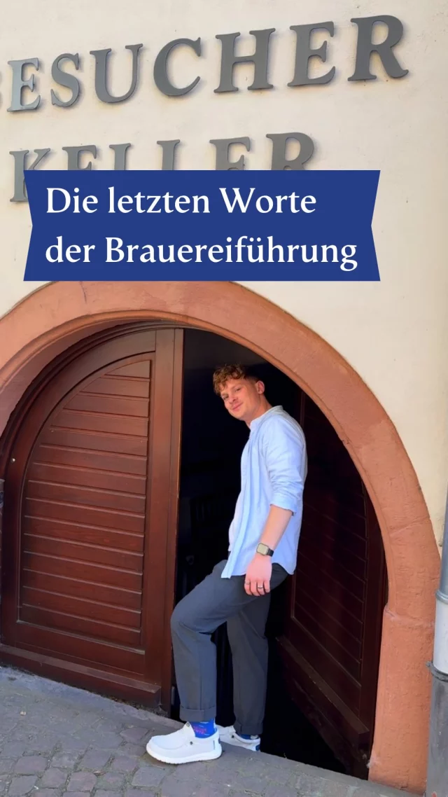 Wer versteht ihn?😉

#führung #brauerei #faust #faustbier