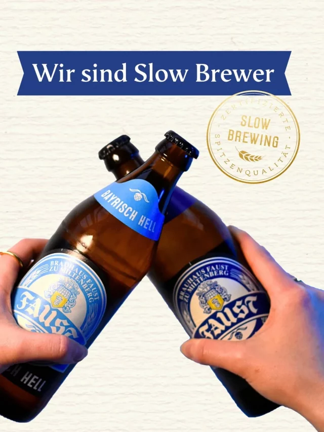 Manche Dinge brauchen einfach Zeit – und gutes Bier gehört definitiv dazu. 🍺 Deshalb setzen wir auf Slow Brewing. 

Dabei stehen Qualität, Sorgfalt und echtes Handwerk an erster Stelle! Statt möglichst schnell zu produzieren, geben wir unserem Bier genau die Zeit, die es braucht, um seinen vollen Charakter zu entwickeln.

Von den besten Rohstoffen über den sorgfältigen Brauprozess bis hin zur langen Reifezeit entsteht so ein Bier, dass man einfach nur genießen kann. 

Slow Brewing bedeutet für uns aber nicht nur langsamer zu brauen. Es bedeutet, bewusst zu arbeiten, Verantwortung zu übernehmen und Bier mit Leidenschaft herzustellen.

Denn am Ende schmeckt man den Unterschied. 🍻

#slowbrewing #faustbier #brauhausfaust