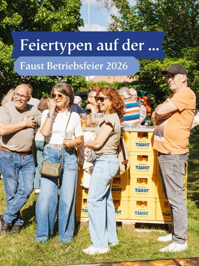 Die Faust Betriebsfeier war auch in diesem Jahr wieder ein voller Erfolg!🥳🍻 

Bei strahlendem Sonnenschein und in toller Gemeinschaft konnten wir einen ausgelassenen Nachmittag genießen.☀️Auf das gesamte Faust-Team und auf noch weitere schöne Feiern in unserer Brauerei!🎉 🍺