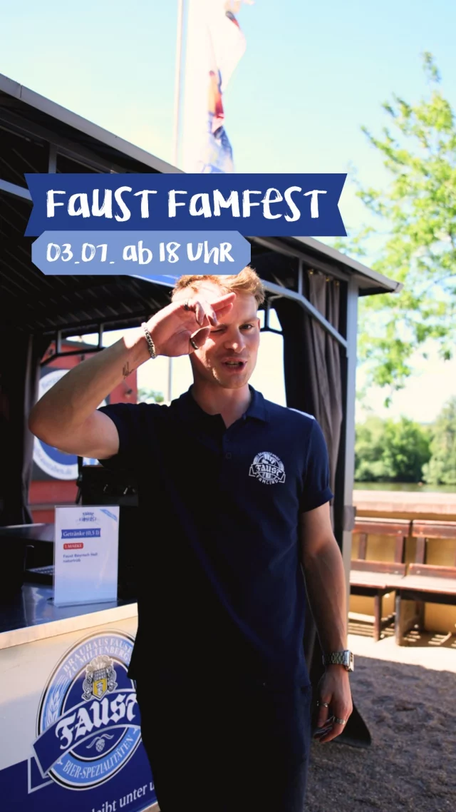 Endlich ist es soweit! Heute findet – bei bestem Biergarten-Wetter – unser Faust FamFest in den Faust Braustuben in Miltenberg statt. 🎉

Die Vorbereitungen sind abgeschlossen, das Bier gebraut und jetzt fehlt eigentlich nur noch ihr! 💙

Ein wenig Platz haben wir noch, also auch wenn du noch kein Mitglied bist, schau doch einfach vorbei und feier mit ! ✨

#brauhausfaust #famclub #brauereifest