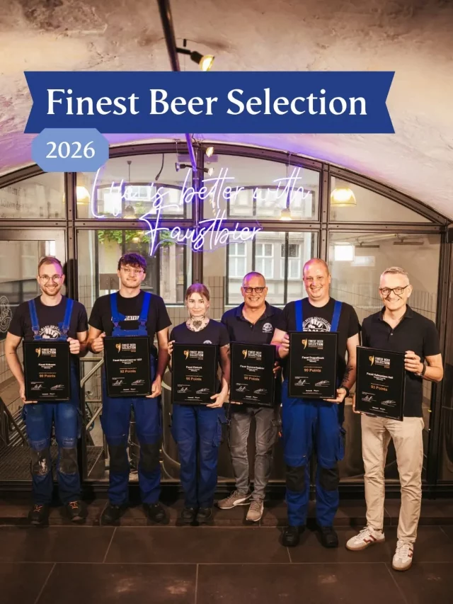 🏆🍺 Zwischen dem 19. und 21. Mai 2026 wurden bei Doemens in Gräfelfing insgesamt 843 Biere von 122 Brauereien aus über 15 Ländern verkostet.

Bei der Preisverleihung am 29. Juni 2026 in Neustadt an der Weinstraße durften wir gleich sechs Auszeichnungen entgegennehmen! 🥳

Ausgezeichnet wurden folgende Biere:
🍺 Kräusen
🍺 Doppelbock
🍺️ Sommerfestbier
🍺 Brauerreserve 1237
🍺 Hefeweizen Hell
🍺 Eisbock

Bei der Finest Beer Selection bewertet eine internationale Jury jedes eingereichte Bier auf einer Skala von bis zu 100 Punkten. Nur Biere mit mindestens 90 Punkten schaffen den Sprung in die Finest Beer Selection 2026 – eine Auszeichnung für die besten Biere des Jahres. ⭐

Entsprechend sind wir unglaublich stolz auf dieses Ergebnis und bedanken uns bei unseren Brauern, die täglich mit Leidenschaft an unseren Bieren arbeiten und höchste Qualität ins Glas bringen!🍻

Vielen Dank an alle, die unsere Biere genießen und uns auf diesem Weg begleiten! Prost! 🍺💙

#brauhausfaust #faustbier #finestbeerselection