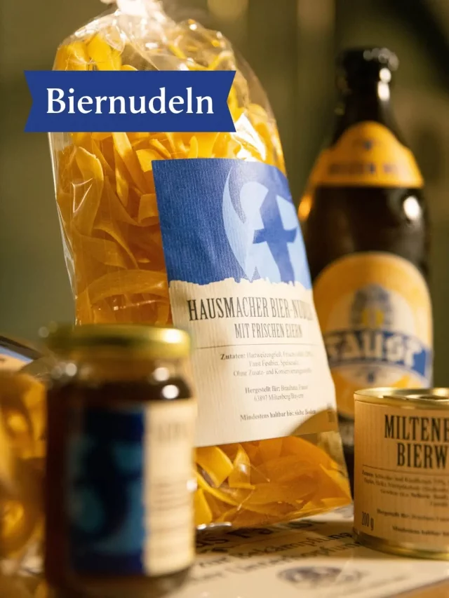 Mehr Geschmack auf dem Teller! 🍝🍺 Unsere Hausmacher Biernudeln vereinen beste Zutaten mit einer feinen Malznote aus unserem Bier – für ein besonderes Genusserlebnis, das sicherlich nicht nur Bierfans begeistert.

Du hast unsere Biernudeln noch nicht probiert? Dann nichts wie los: Erhältlich bei uns im Brauereiladen oder rund um die Uhr im Online-Shop. 🛒💻 Einfach den Link in der Bio klicken und deine Biernudeln holen!

#brauhausfaust #merch #miltenberg
