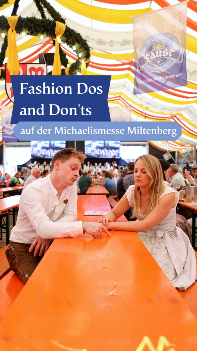 Hier mal eine einfache Anleitung zu Fashion auf der Michelsmess – Damit es bei eurem nächsten Besuch nicht peinlich wird 😉

#brauhausfaust #michaelismesse #miltenberg